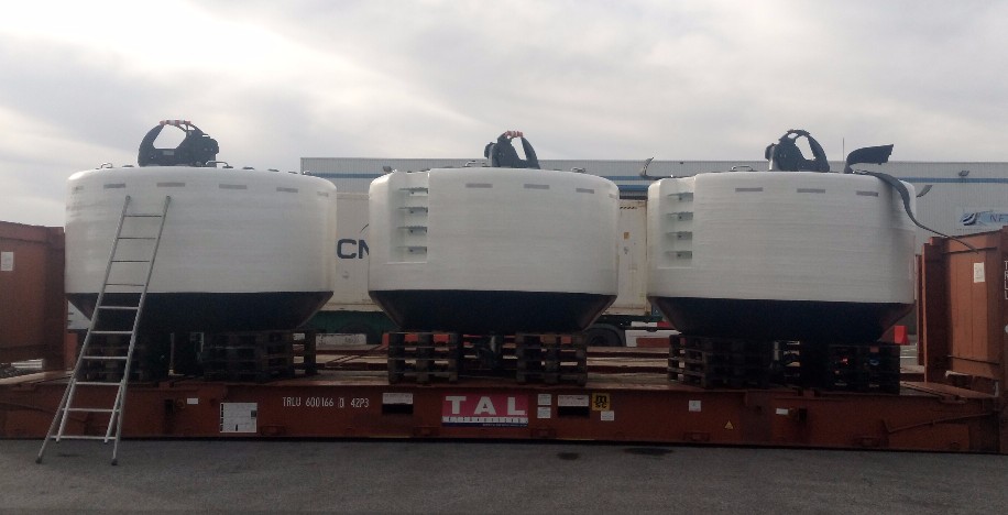 Coffres d'Amarrage Ocean 3 - 10 Coffres d'Amarrage Ø4 m Port de Mayotte