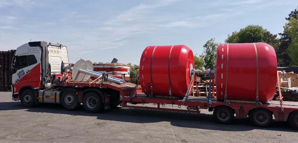 Coffres d'Amarrage Ocean 3 - 2 Coffres 9 T CMU 20 T + Axes de Rechange - Phillips Pétroleum USA