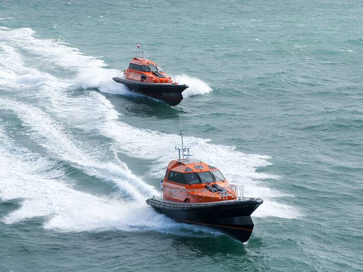 Défenses de Vedettes Ocean 3 - Pilotines Akuna Iv et Ranger III - Port Phillips 