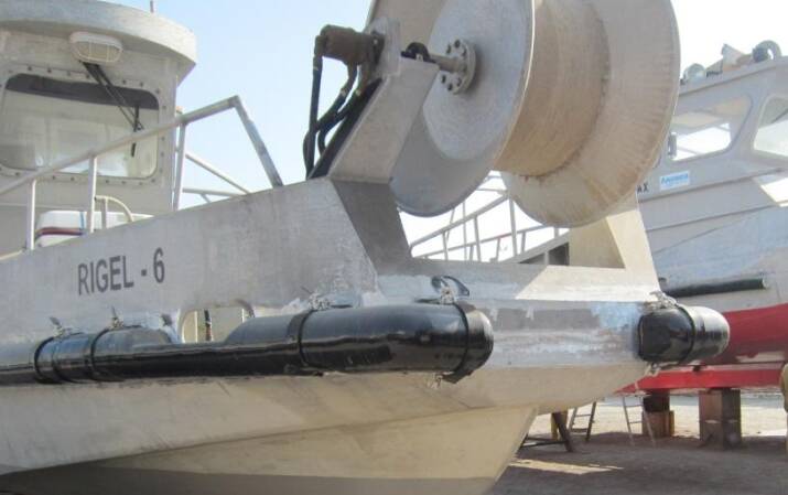 Equipements Défenses de Vedettes Ocean 3 - Cable Lay Vessel - CCG Veritas - Rigel 6