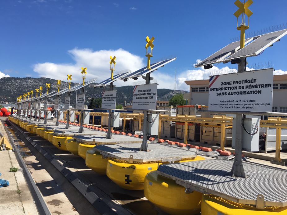 Pontons de signalisation - Serie 20 pontons Ocean 3